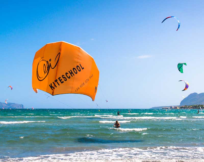 Olli-Kitespotsauf Mallorca