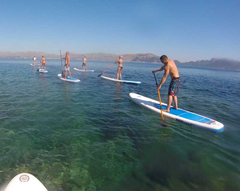 Stand Up Paddlingon Mallorca